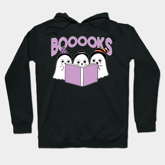 Halloween Books Librarian English Teacher Reader Reading Hoodie by masterpiecesai